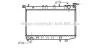Радіатор охолодження двигуна Nissan Almera (96-02) 1,4i 1,6i MT AVA AVA COOLING DN 2174 (фото 1)