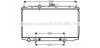 Радіатор охолодження двигуна Nissan Primera (02-08) 1,8i AT, Primera (00-06) 1,8i AT AVA AVA COOLING DNA 2218 (фото 1)