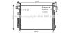 Радіатор охолодження NISSAN NAVARA / PATHFINDER 2005- (AVA) AVA COOLING DNA 5299D (фото 1)