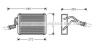 Радіатор обігрівача салону Ford Tranzit 00>06 AC+ AVA AVA COOLING FD 6317 (фото 1)