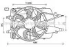 Вентилятор, система охолодження двигуна AVA COOLING FD7577 (фото 1)