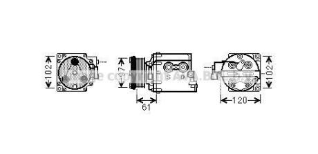 Компресор AVA COOLING FDA K436