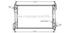 AVA OPEL Радіатор сист. охолодження двиг. Corsa D, Fiat Grande Punto 1.3d 06- AVA COOLING FTA 2311 (фото 1)