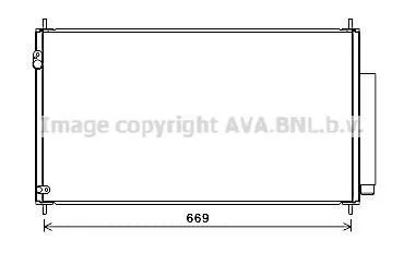 Конденсатор, система кондиціонування повітря AVA COOLING HD 5290D