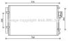 AVA HYUNDAI Радіатор кондиціонера (конденсатор) з осушувачем SANTA FE II 2.4 10- AVA COOLING HY5311D (фото 1)