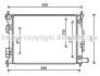 AVA Радіатор охолодження HYUNDAI I20 (2008) 1.4 CVVT AVA COOLING HYA 2276 (фото 1)