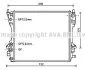 Радіатор, система охолодження двигуна AVA COOLING JR2049 (фото 1)