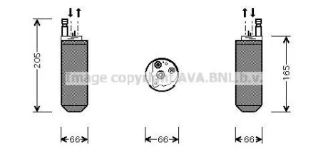 Осушувач, система кондиціонування повітря AVA COOLING JRD029