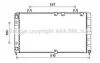 Радиатор вод. охлажд. ВАЗ 1118 <КАЛИНА> (AVA) AVA COOLING LA 2021 (фото 1)