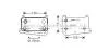 AVA DB Оливний радіатор W210/163 2.7/3.2CDI 99- AVA COOLING MS3552 (фото 1)