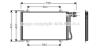 Конденсор кондиціонера MB SPRINT W901 MT/AT 95- (Ava) AVA COOLING MS 5219 (фото 1)