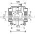 Вентилятор обігрівача салону MB S221 05>13 AVA AVA COOLING MS8669 (фото 1)