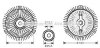 Вискомуфта MB W201/W124/W210 85-00 2.5-3.0D охлаждения двигателя AVA COOLING MS C408 (фото 1)
