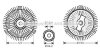 AVA DB муфта зчеплення вентилятора (віскозна) W210 96-99 AVA COOLING MS C415 (фото 1)