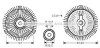AVA DB віскомуфта вентилятора радіатора W210/140 2.8/3.2 93- AVA COOLING MSC418 (фото 1)