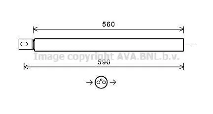 Осушувач, система кондиціонування повітря AVA COOLING MSD663