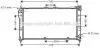 AVA MAZDA радіатор охолодження Mazda 323 F V 1.5/1.8 94- AVA COOLING MZ 2101 (фото 1)