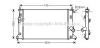 AVA MAZDA Радіатор охолодження 5 (CR19) 1.8-2.0 05-10 AVA COOLING MZ 2183 (фото 1)