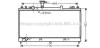 Радіатор охолодження двигуна Mazda 6 (02-07) 1,8i 2,0i 2,3i 6MT AVA AVA COOLING MZ2224 (фото 1)
