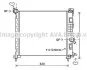 AVA OPEL Радіатор системи охолодження двигуна MERIVA B 1.4 10- AVA COOLING OL2562 (фото 1)