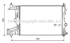 AVA Радіатор охолодження OPEL ASTRA (2010) 1.3 CDTI AVA COOLING OLA 2487 (фото 1)