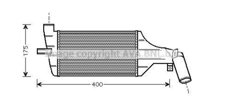 Інтеркулер AVA COOLING OLA 4325