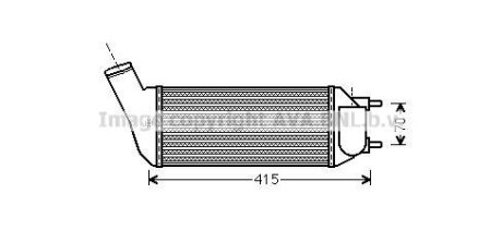 Інтеркулер AVA COOLING PEA4341