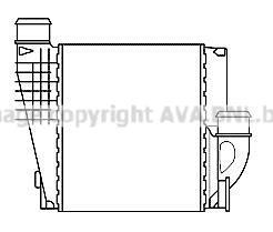 AVA Інтеркулер CITROËN C4 PICASSO (2013) 1.6 THP AVA COOLING PEA 4385