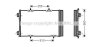 AVA CITROEN радіатор кондиціонера C2,C3 Aircross,C3 II,III,C4 Cactus, DS3, Opel, Peugeot 207/2008/208 AVA COOLING PEA5291D (фото 1)