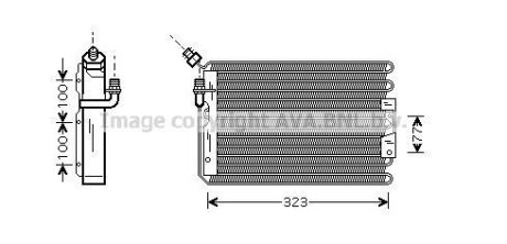 Конденсатор, система кондиціонування повітря AVA COOLING PR5042