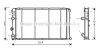 Радіатор MASTER 28DTi MT +/-AC 97- (Ava) AVA COOLING RT2263 (фото 1)
