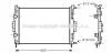 Радіатор охолодження двигуна Renault Megane II Scenic Grand Scenic (02-) 1,6i 2,0i 1,5D 1,9D MT/AT AVA AVA COOLING RT 2307 (фото 1)