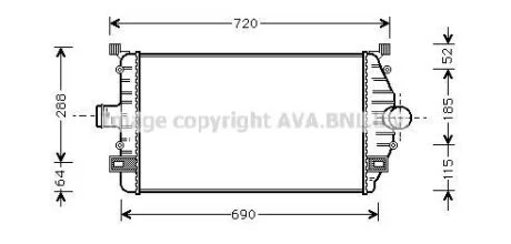Інтеркулер AVA COOLING RT4277