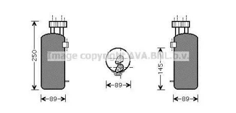 Осушувач, Система кондиціонування повітря AVA COOLING RT D330