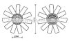 Вентилятор, система охолодження двигуна AVA COOLING RTF558 (фото 1)