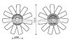 Вентилятор, система охолодження двигуна AVA COOLING RTF558 (фото 1)
