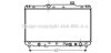 AVA TOYOTA Радіатор системи охолодження двигуна CAMRY 2.2 91-, SCEPTER 2.2 92- AVA COOLING TO 2186 (фото 1)