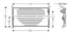 Конденсатор, система кондиціонування повітря AVA COOLING TO5130 (фото 1)