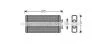 Теплообмінник, Система опалення салону AVA COOLING TO6693 (фото 1)