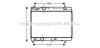 Радіатор охолодження двигуна Toyota Yaris (05-) 1,0i 1,3i, Yaris (11-) 1,0i MT AVA AVA COOLING TOA 2357 (фото 1)