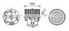 Вентилятор обігрівача салону Volvo XC60 XC70 S60 II V60 V70, Land Rover Freelander AVA AVA COOLING VO8178 (фото 1)