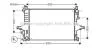 AVA VOLVO Радіатор сист. охолодження двигуна S60 2.0, 2.4 00-, S80 2.0 98- AVA COOLING VOA 2114 (фото 1)