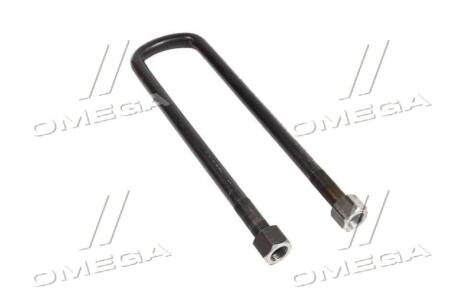 Скоба кріплення ресори (стремянка) задньої КАМАЗ М27х2,0 L=475 15т. з гайкою (Самбірський МЗ) Автрамат 5322-2912408