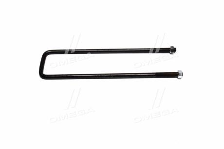 Скоба кріплення ресори (стремянка) кузова ГАЗ М12х1,25 L=350 з гайкою (Самбірський МЗ) Автрамат 53-8500022