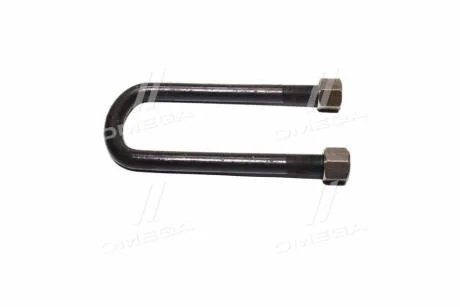 Скоба кріплення ресори (стремянка) передньої КРАЗ М24х1,5 L=250 з гайками (Самбірський МЗ) Автрамат 6505-2902409