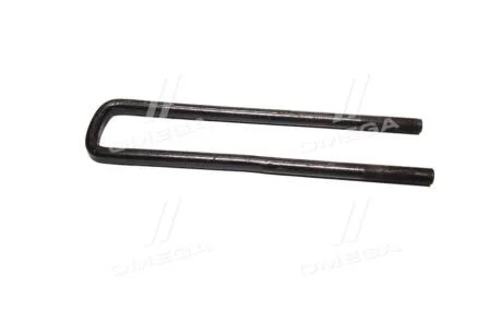 Скоба кріплення ресори (стремянка) задньої причепа КАМАЗ М22х1,5 L=450 кована з гайками (Самб Автрамат 8350-2912408-02