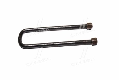 Скоба кріплення ресори (стремянка) задньої Еталон, ТАТА М16х1,5 L=275 коротка з гайками (Самб Автрамат А079.04-2912409