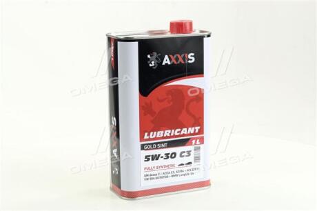 Масло моторн. 5W-30 C3 504/507 (Каністра 1л) Axxis 48021043866