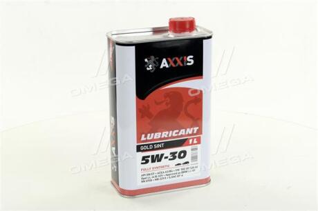 Олива моторн. 5W-30 Gold Sint (Каністра 1л) Axxis 48021043867