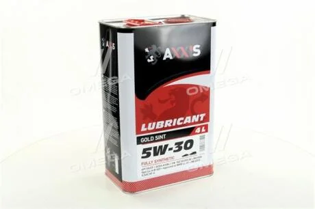 Масло моторн. 5W-30 Gold Sint (Каністра 4л) Axxis 48021043868